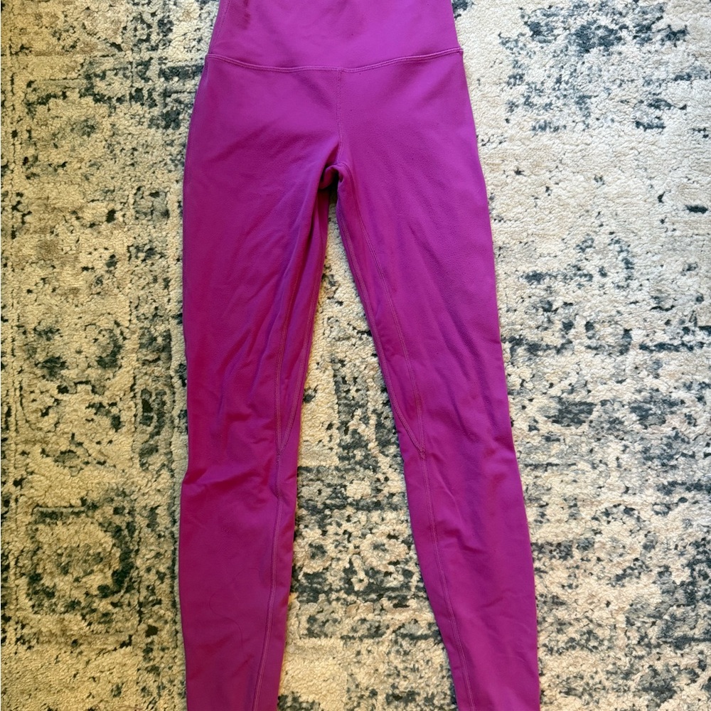 lululemon athletica High-Rise Magenta Leggings